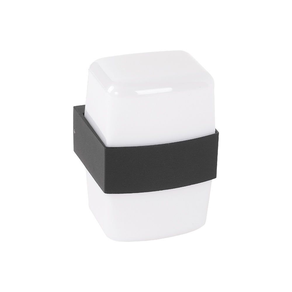 ACK 12W 3000K Gün Işığı Siyah Dekoratif Led Aplik AH07-07701