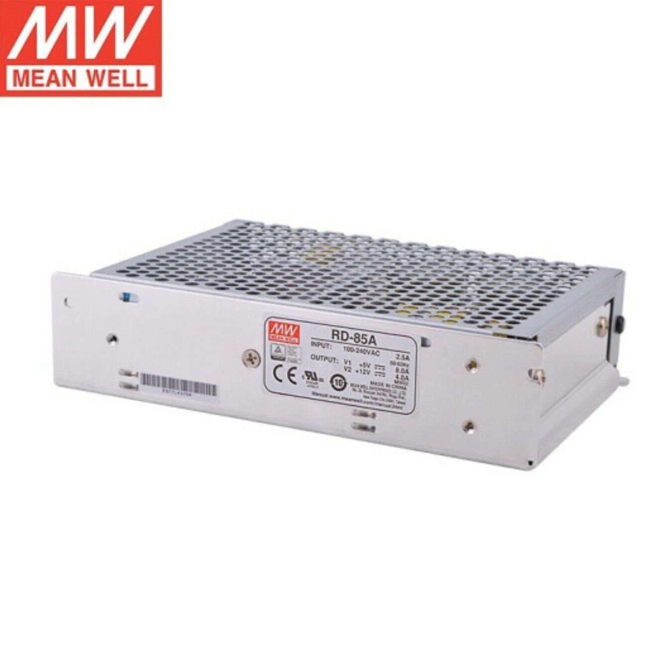 MEANWELL- RD-085A +5/+12Vdc 10.0/5.0Amp Güç Kaynağı