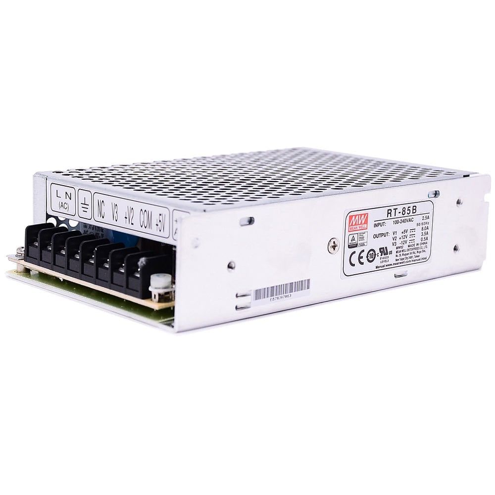 MEANWELL- RT-85B +5/+12/-12 Vdc Güç Kaynağı