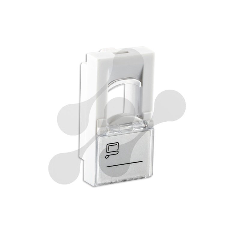 1 Port Face Plate 22.5x45mm WO-FP111