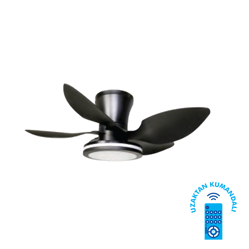 Vanti 30w 28” Ledli Dekoratif Vantilatör KCF303