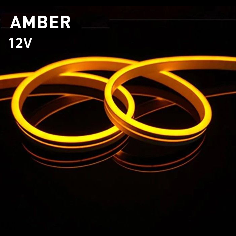 Forlife 12V Amber Neon Led (20 Mt Rulo) FL-5076 A