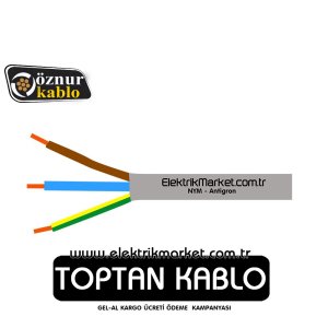 Öznur Kablo 3x2,5 mm NYM (Antigron)