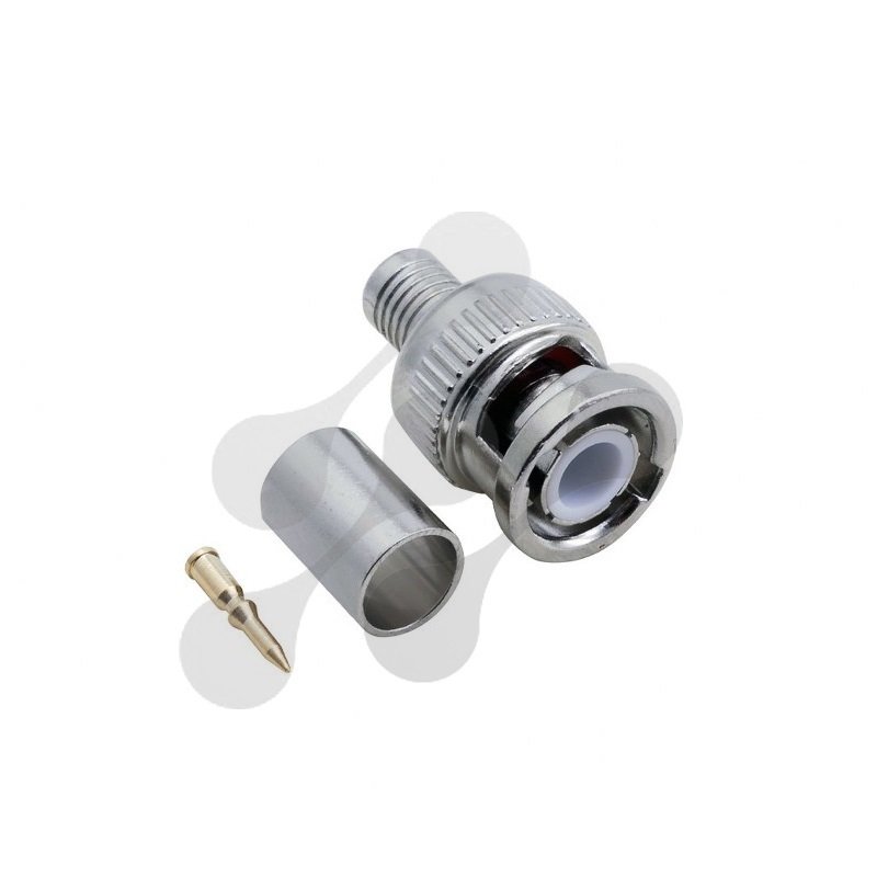 BNC Erkek Sıkmalı Konnektör RG6 BNC103