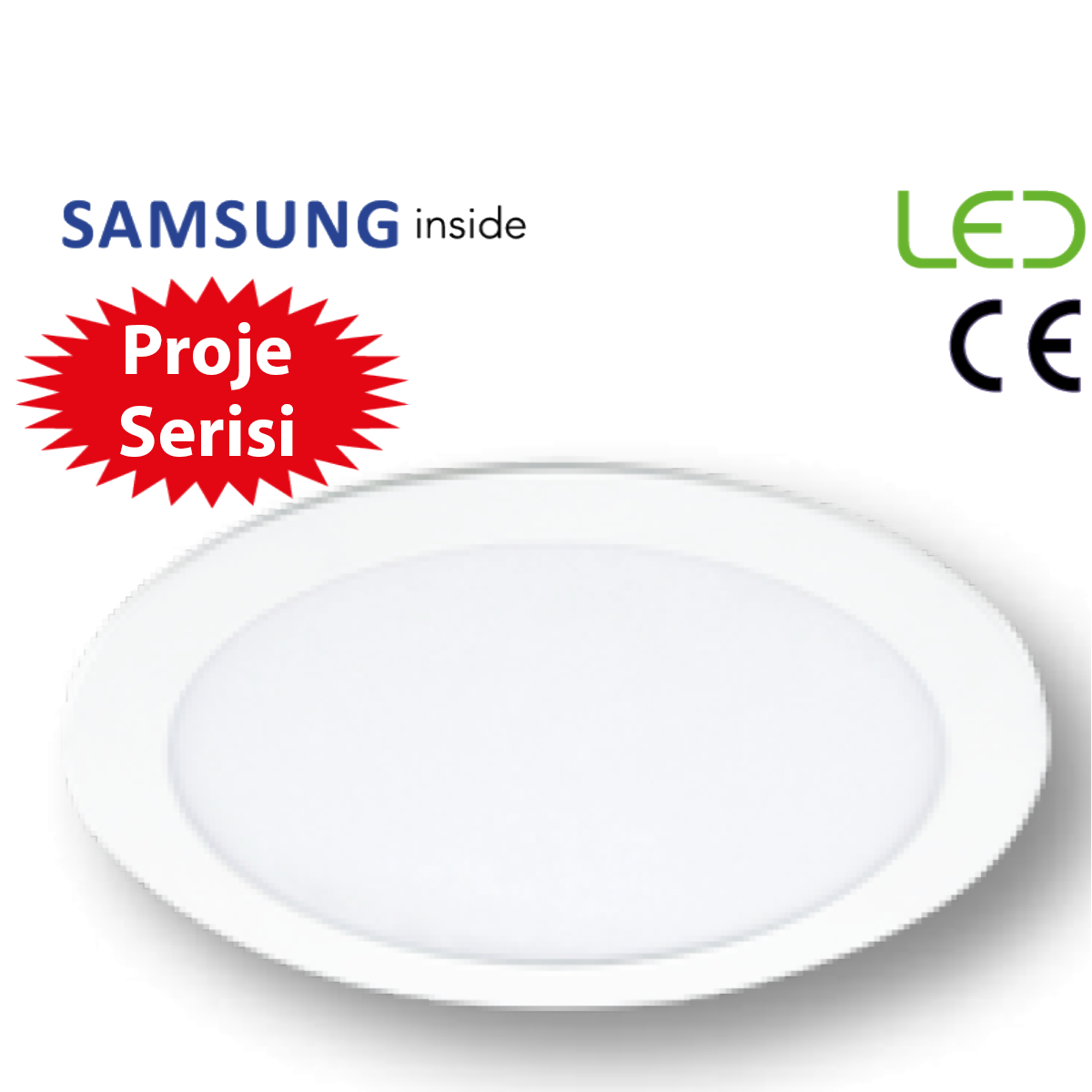 Jupiter 12W Proje Serisi Led Panel LD491 - 3000K Gün Işığı