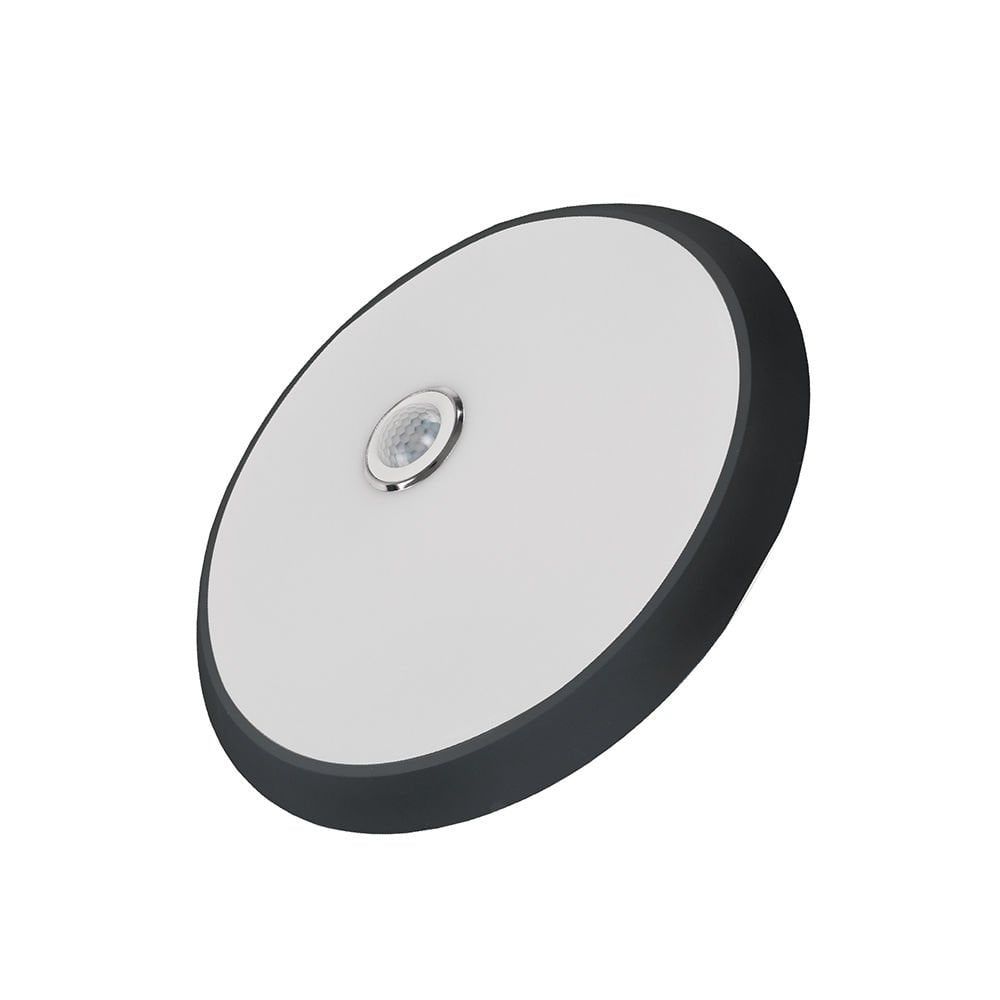 ACK 18W Sensörlü 3000K Sıva Üstü LED Tavan Armatürü Siyah AC17-00101
