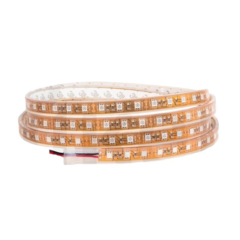 3 Çip Dış Mekan 12 VDC Şerit Led - 5 Mt. Sıcak Beyaz