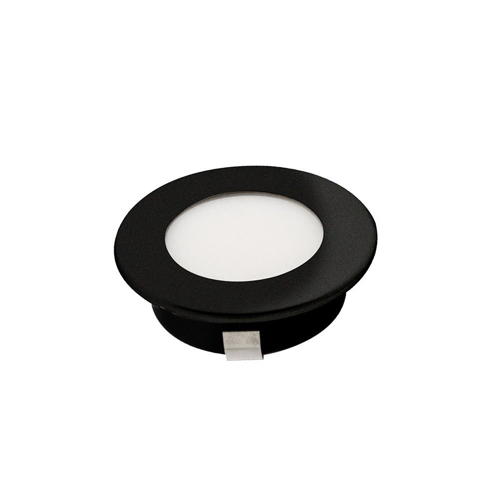 ACK 2,5W 6500K Sıva Altı LED Spot Armatür Siyah AH07 01230