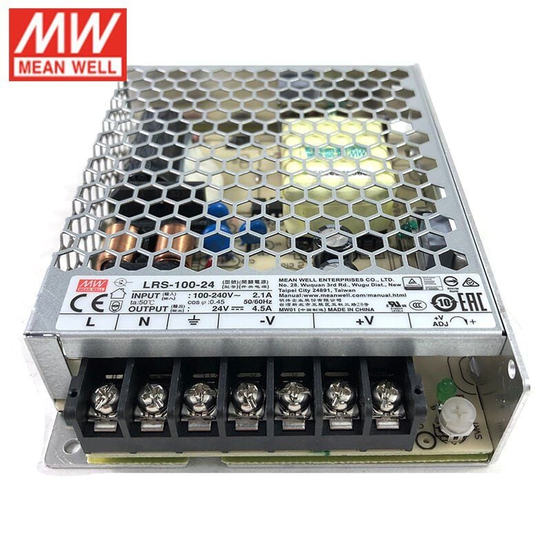 MEANWELL- LRS-100-24 24Vdc 4.5Amp Güç Kaynağı
