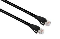 Patch Cord CAT6 U/UTP BC 24AWG 7*0.20 Colour: Black PVC - 10M PC-U1610BK