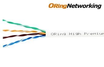 Oring U/UTP CAT5e 24AWG PVC Network Kablosu 305mt Whıte RW-U1501WH