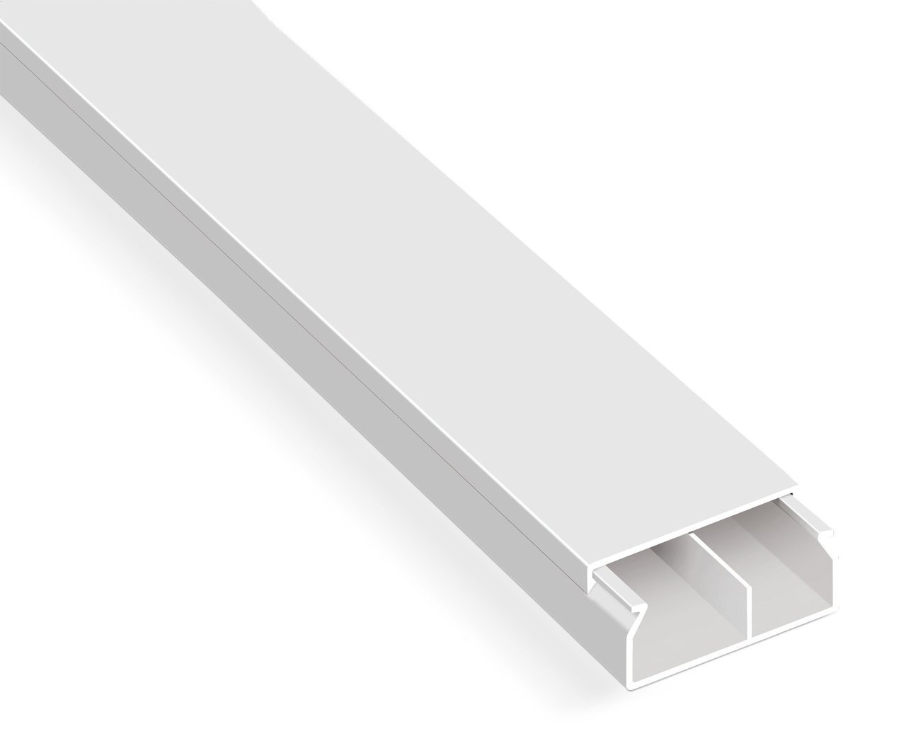 Mutlusan 30x10 mm. Yapışkan Bantlı Bölmeli Kablo Kanalı - Eko 001 004 930010 20 00