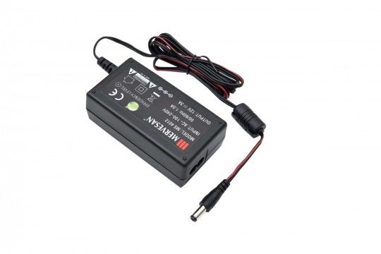 Mervesan 40W 12V 3A MRW Power Markalı Plastik Kasalı Adaptör AC/DC (SMPS) MRW-4012