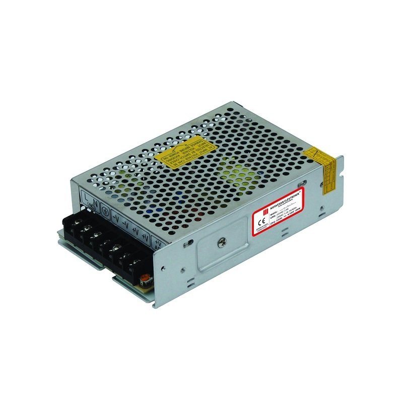 Mervesan 12V 8.3A 100W Metal Kasalı İç Mekan Ac/Dc Smps Adaptör MT-100-12