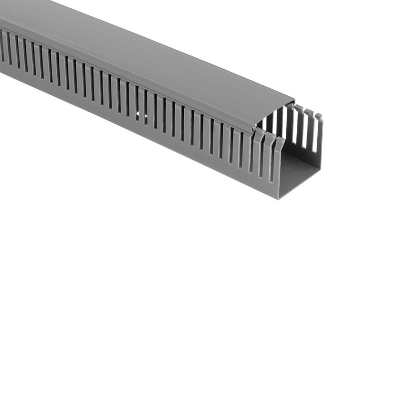 Mutlusan 60X60 Kablo Kanalı (Delikli) (GRİ) - 001 005 060060 20 17