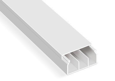 Mutlusan 74x22 mm Kablo Kanalı Meks Bölmeli- 001 002 975022 20 00