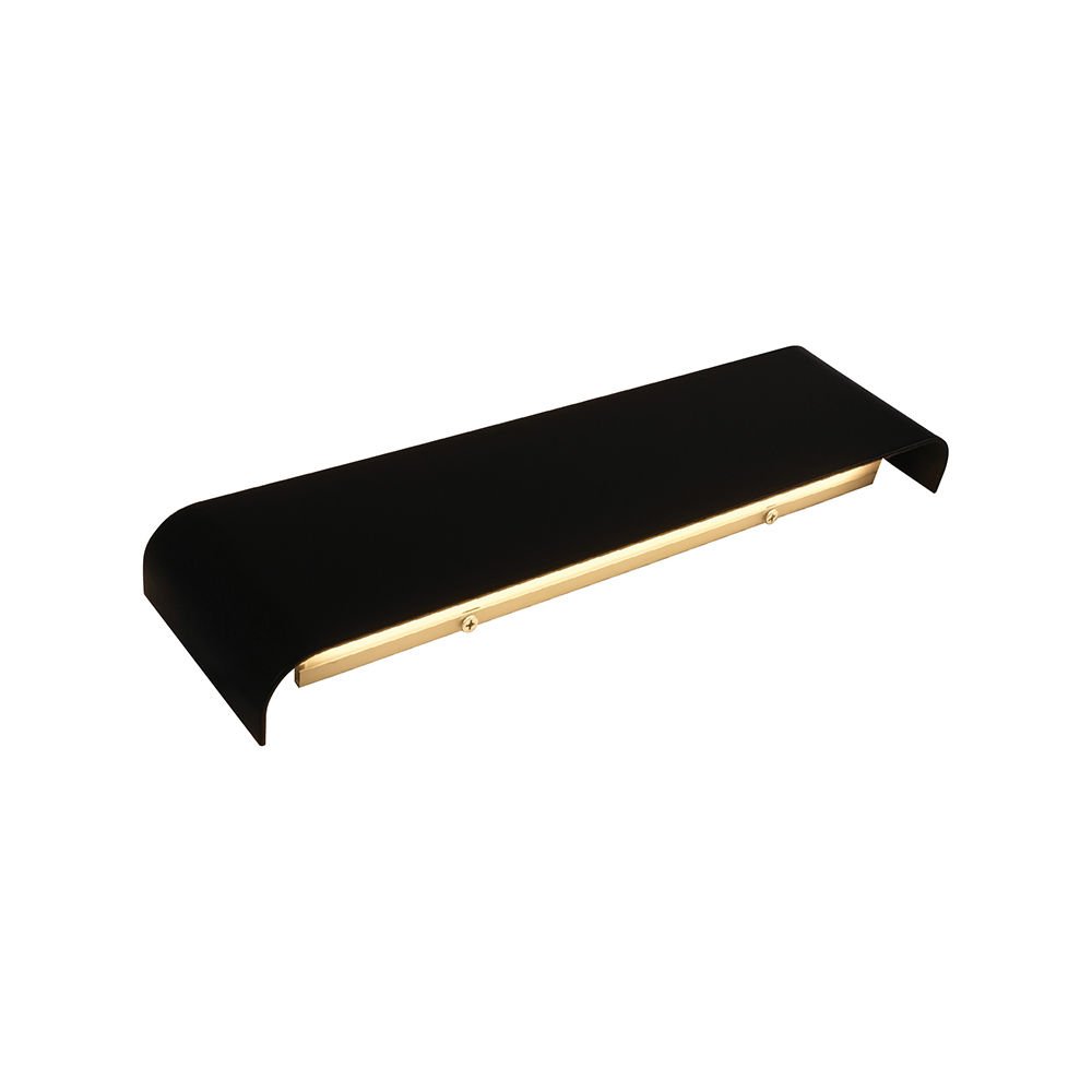 ACK 12W 4000K 9 cm X 35 cm LED Duvar Armatürü Siyah AH07-03311