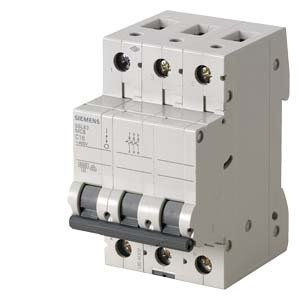 Siemens C3x25A Üç Fazlı Otomatik Sigorta 6kA 5SL6325-7YA