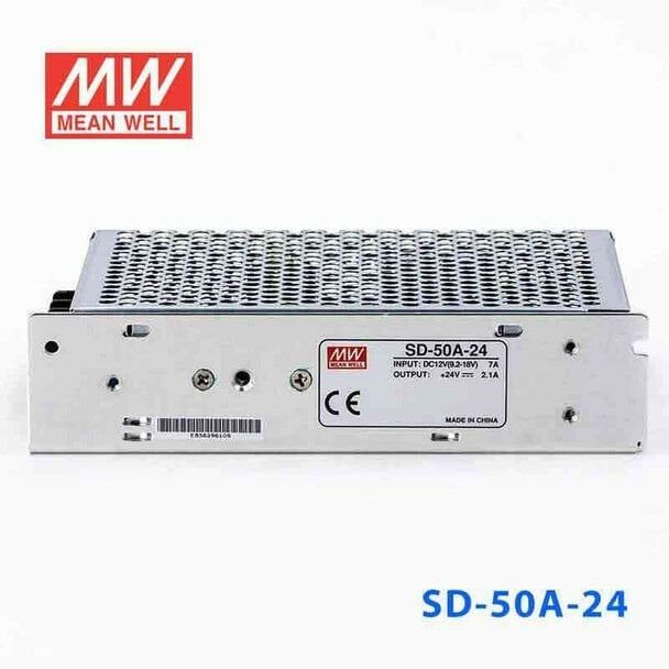 MEANWELL- SD-050A-24 9.2~18Vdc>24Vdc 2.1Amp Güç Kaynağı