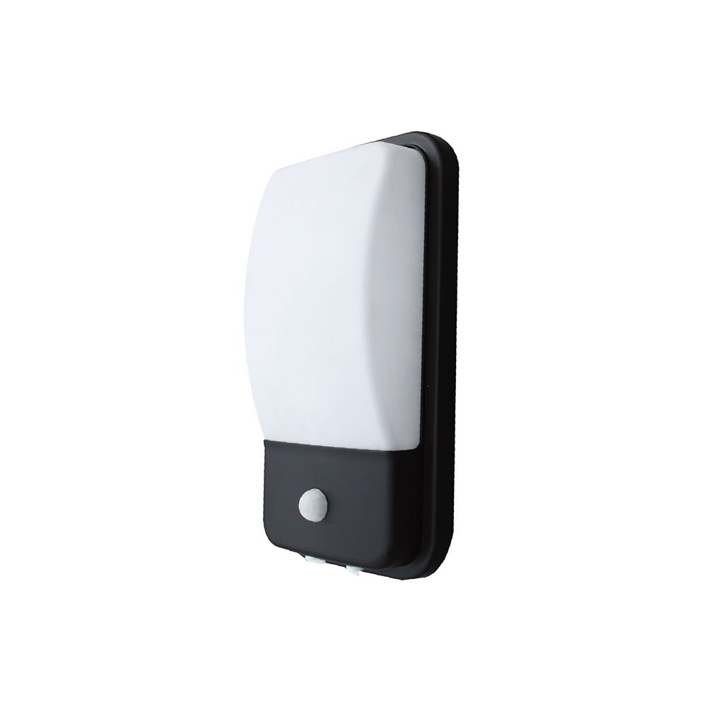 ACK 20W 6500K 30 cm X 8,6 cm X 15 cm Sensörlü LED Duvar Apliği Siyah AH07-05431