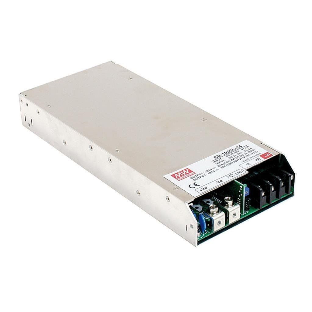 MEANWELL- SD-1000L-24 19~72Vdc>24Vdc 40.0Amp Güç Kaynağı