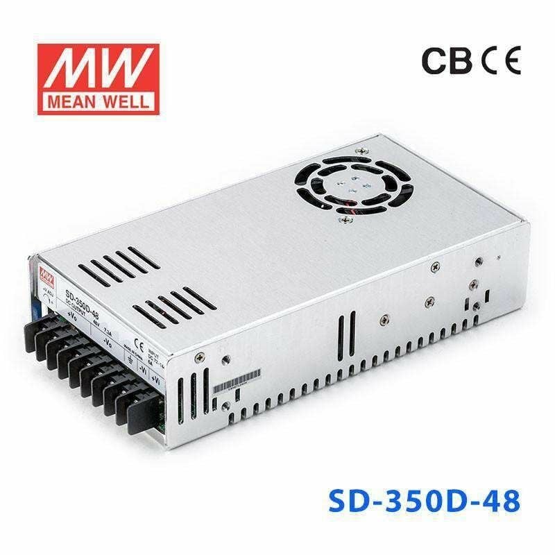 MEANWELL- SD-350D-48 72~144Vdc>48Vdc 7.3Amp Güç Kaynağı