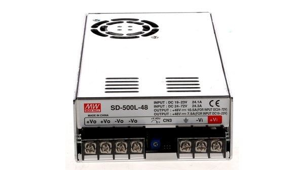 MEANWELL- SD-500L-48 19~72Vdc>48Vdc 10.5Amp Güç Kaynağı