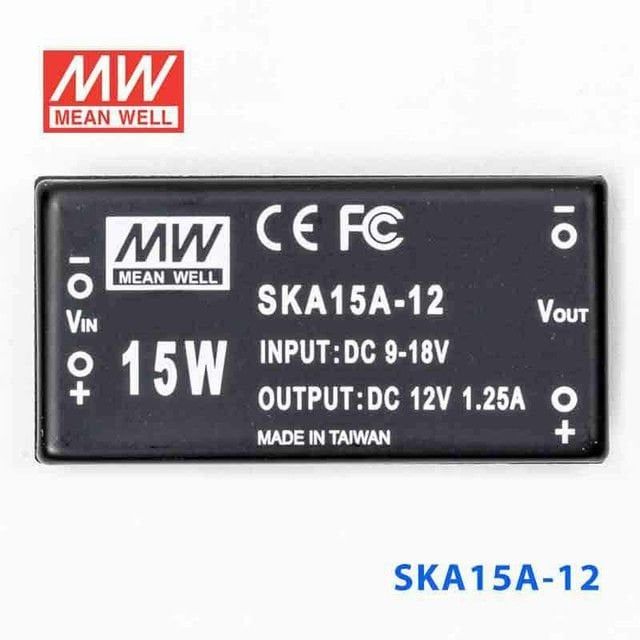 MEANWELL- SKA15A-12 12DC 12DC 1250mA Dönüştürücü