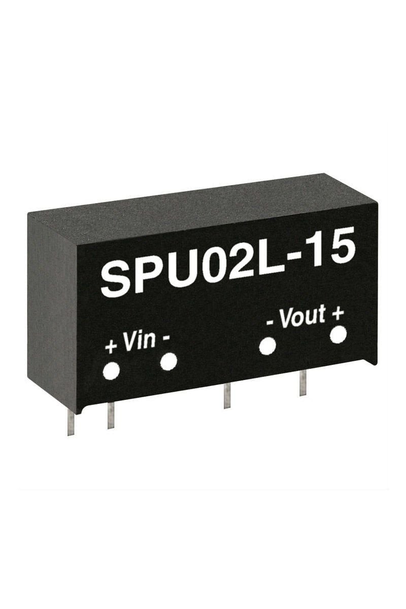 MEANWELL- SPU02L-15 4.5~5.5Vdc>+15Vdc 133mA Dönüştürücü