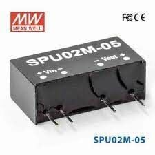 MEANWELL- SPU02M-05 11~13Vdc>+5Vdc 80~400mA Dönüştürücü