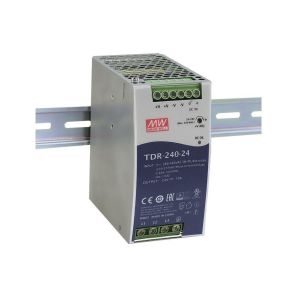MEANWELL- 24Vdc 10.0Amp DIN Rail Trifaze TDR-240-24  Ray Montaj