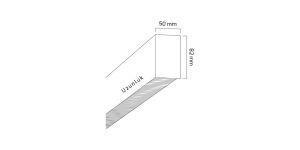 Goya 51W 1800 mm Kamaşma Önleyici Sıva Üstü ve Sarkıt Lineer Armatür GY 8054 180