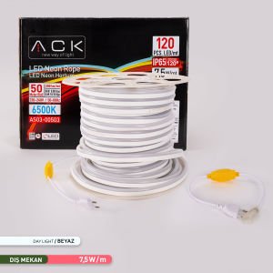 ACK LED Neon 220V 6500K AS03-00503