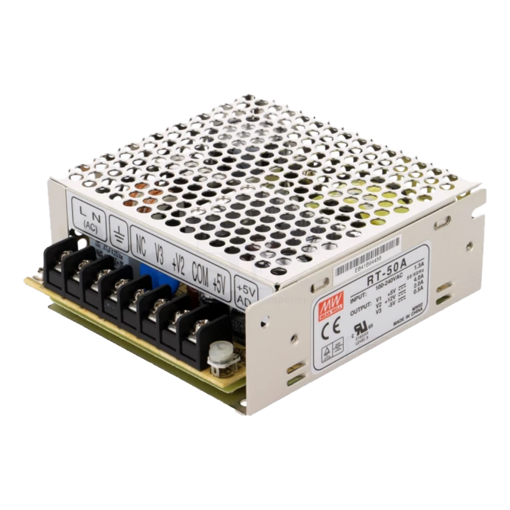 MEANWELL- RD-050A 	+5/+12Vdc 6.0/3.0Amp  Güç Kaynağı