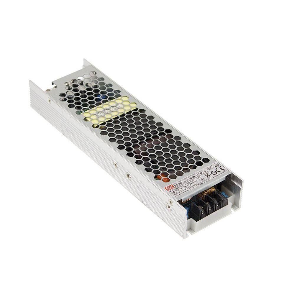 MEANWELL- UHP-350R-12 12Vdc 29.2Amp Slim Güç Kaynağı (Paralel)  Güç Kaynağı