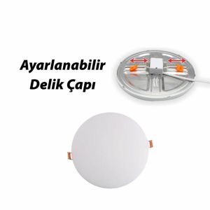 ACK 36W 4000K ( Çerçevesiz ) Sıva Altı Led Panel AP10-03610