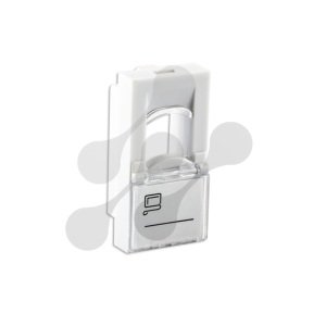 1 Port Face Plate 22.5x45mm WO-FP111