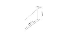 Goya 39W 90cm Sıva Üstü ve Lineer Armatür GY 8050 90