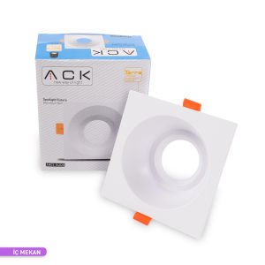 ACK Terra Alüminyum Kare Spot Armatür AH03-04020