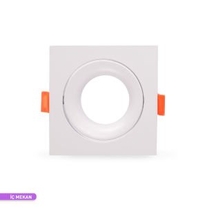 ACK Terra Alüminyum Kare Spot Armatür AH03-04080