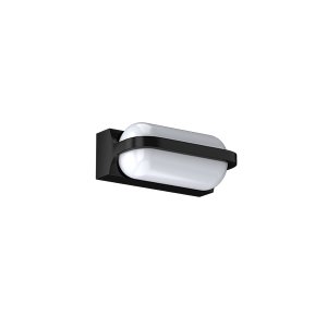 Goya 12W 3000K 15,8X6,1X10cm Sarı Ledli Siyah Duvar Apliği GY 6235
