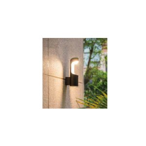 Goya 10W 3000K 9X30,5X14cm Sarı Ledli Siyah Duvar Apliği GY 6238