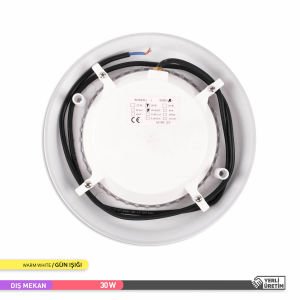 ACK 36W 3000K Flat Sıva Üstü Slim LED Havuz Armatürü AH08-03600