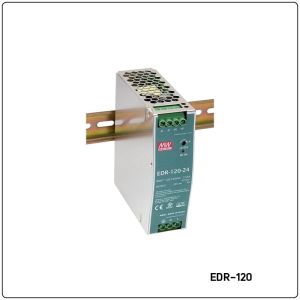 MEANWELL- EDR-120-24 24Vdc 5.0Amp Ray M.  WEİDMÜLLER PRO ECO 120W 24V 5A Muadili