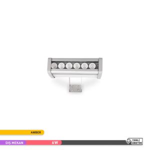 ACK 6W Led WallWasher Amber Işık AT20-00683