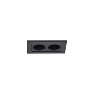 Jupiter Siyah 6 Watt 2'li Led Spot LS474 S