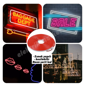 Noas 12V RGB Renk Neon Led YL42-0129