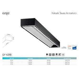 Goya 60w Yüksek Tavan Armatürü GY 4319