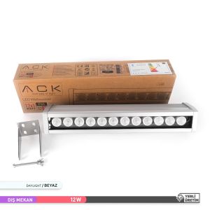 ACK 12W Led WallWasher 6500K AT20-01233