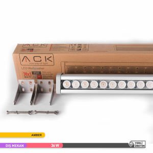 ACK 36W Led WallWasher Amber Işık AT20-03683